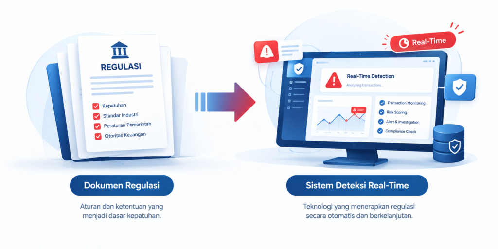 Implementasi pilar deteksi fraud melalui sistem pemantauan transaksi real-time
